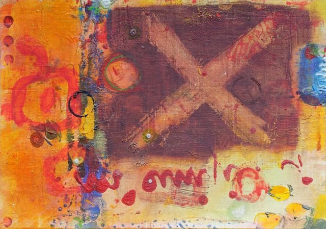 image - techn. mixte sur papier - 2009 | Sylvie Malfait Carakehian
