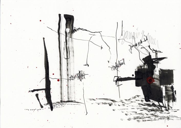 Dessin de nuit | Sylvie Malfait Carakehian
